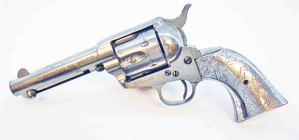 Colt Single Action Army .44-caliber barrels have remained .427 inch from the introduction of the .44 WCF in 1878.